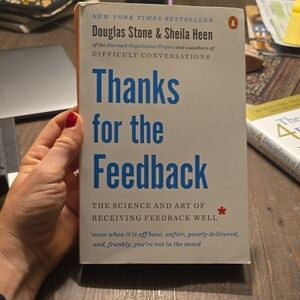 Thanks for the Feedback Book